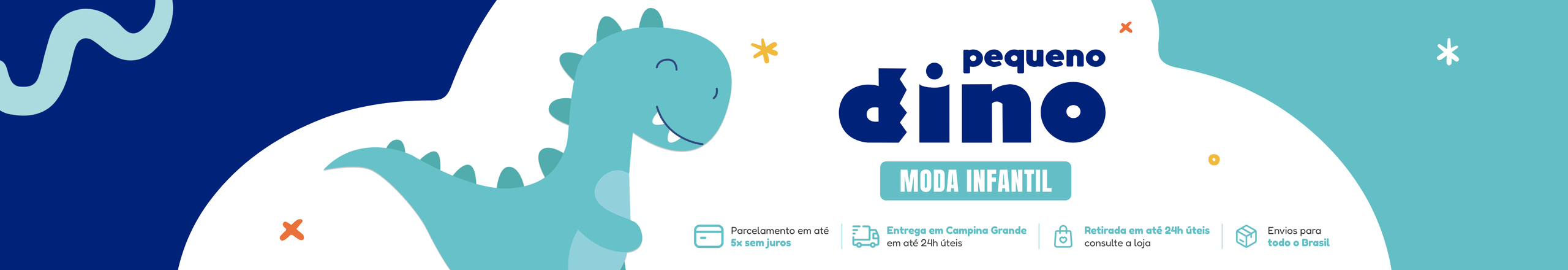 Pequeno Dino — Moda menino, infantil e juvenil